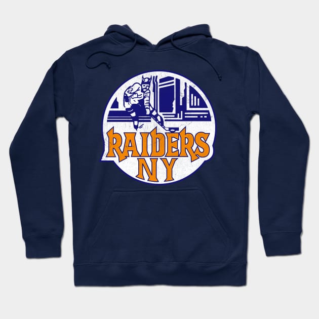 Defunct - New York Raiders Hockey Hoodie by LocalZonly